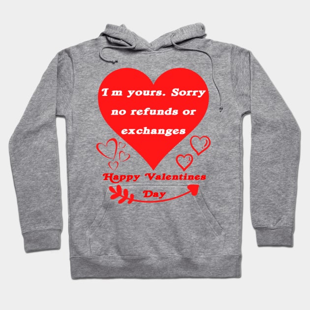 valentine day Hoodie by Mdath